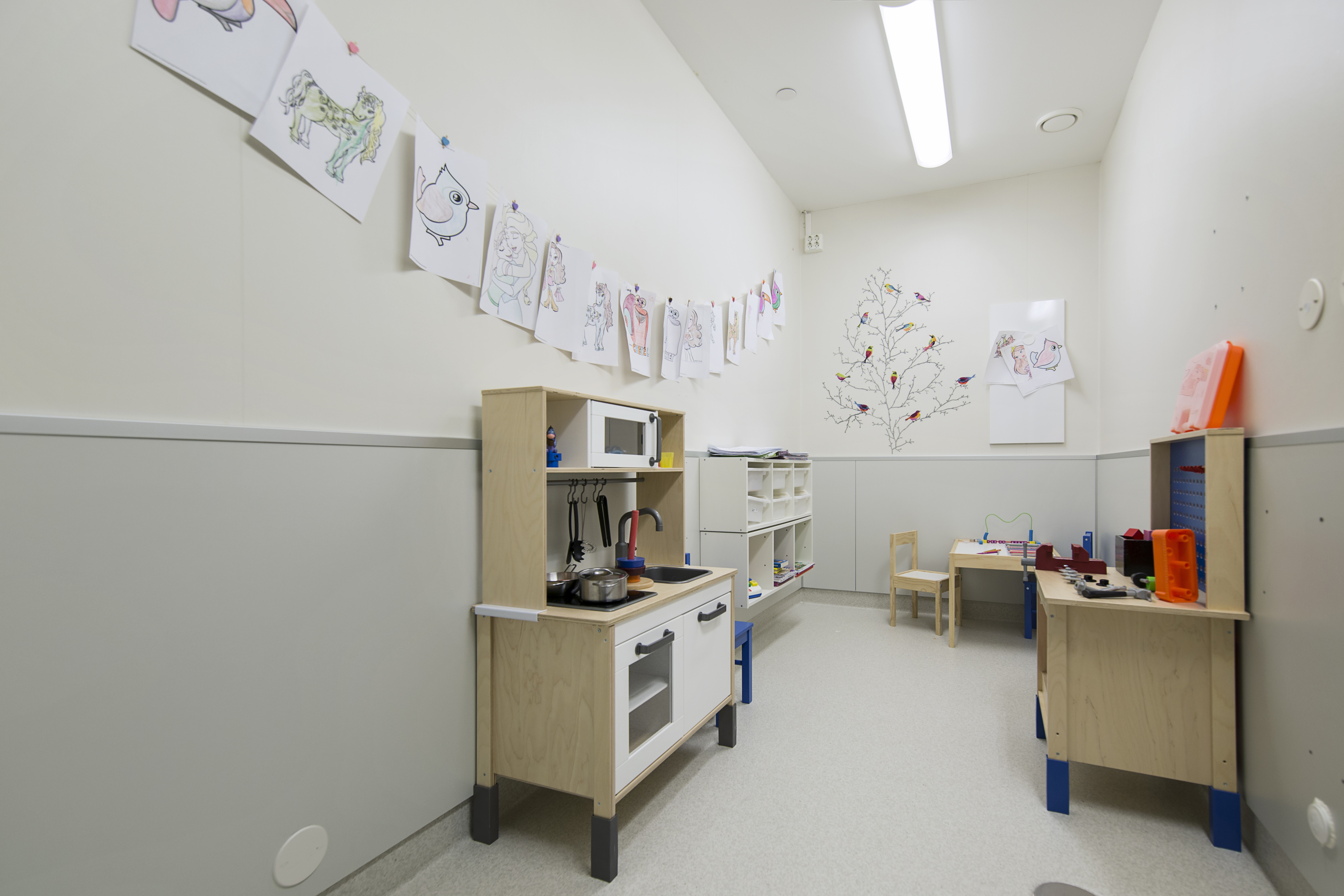 Interiør lekerom. Foto