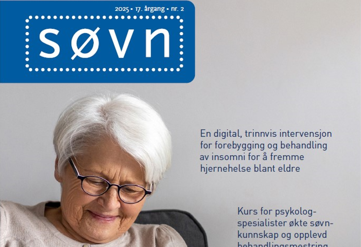 En kvinne med briller