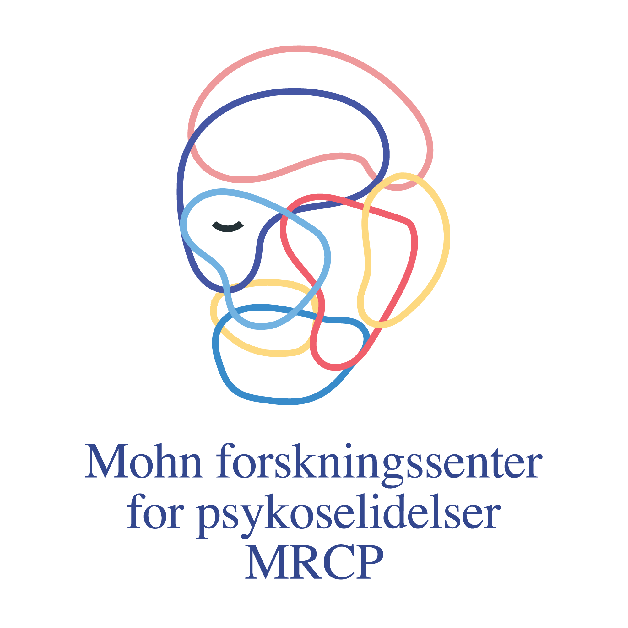 En svart og rød logo