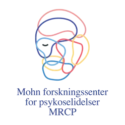 En svart og rød logo