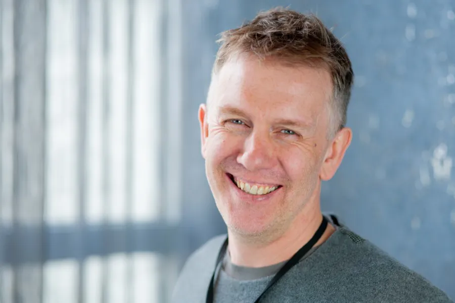 A man smiling for the camera