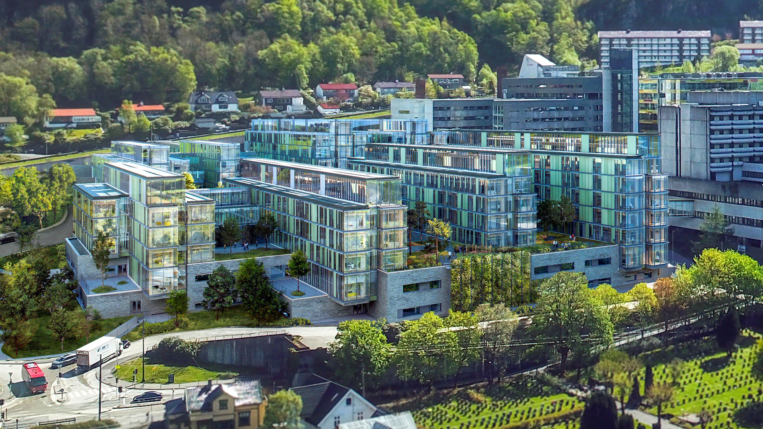 Glassbygg Bergen
