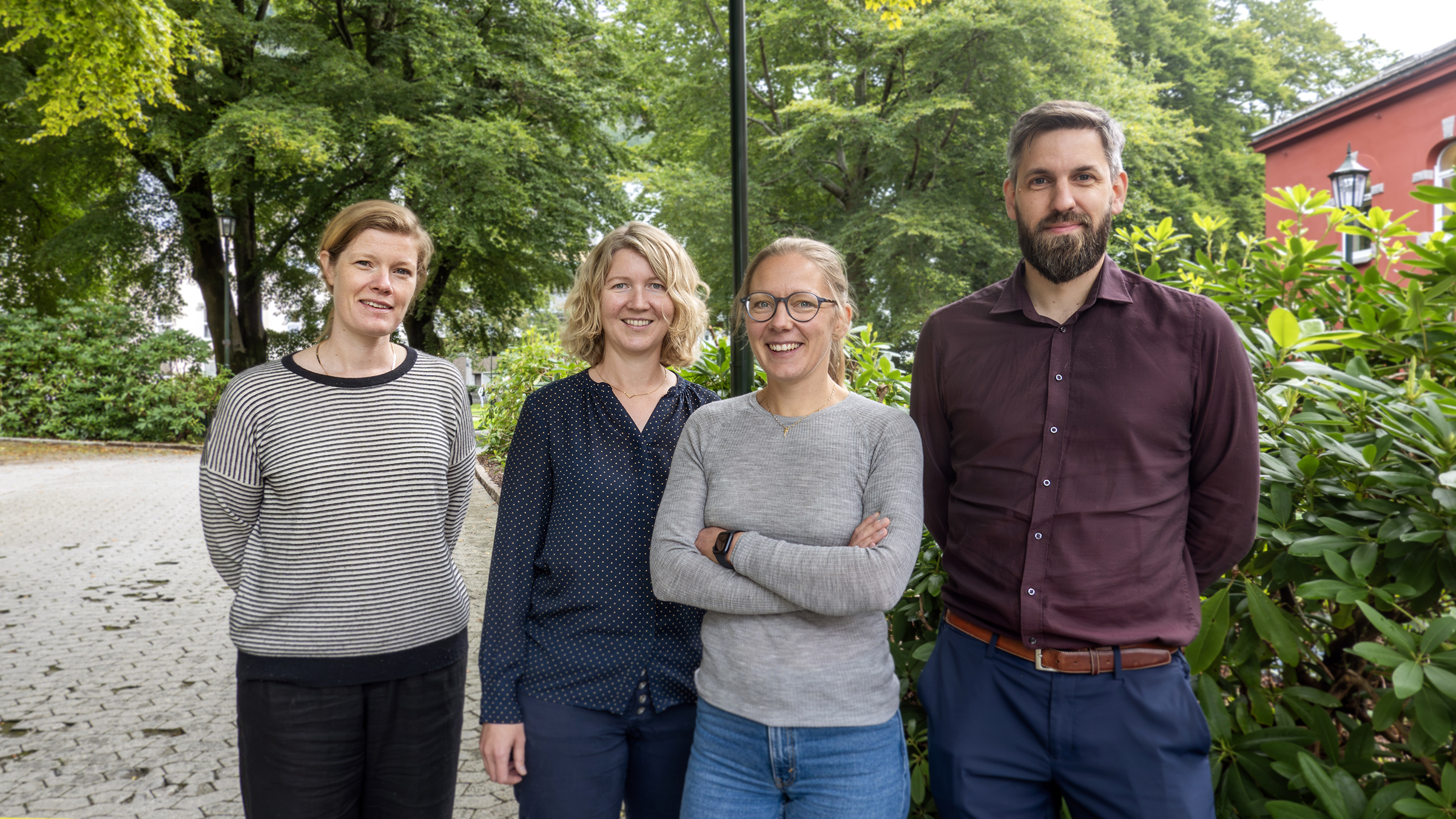 Marianne Warloe, Eldfrid Nerland Haukenes, Benedicte Djupesland og Thomas Omdal