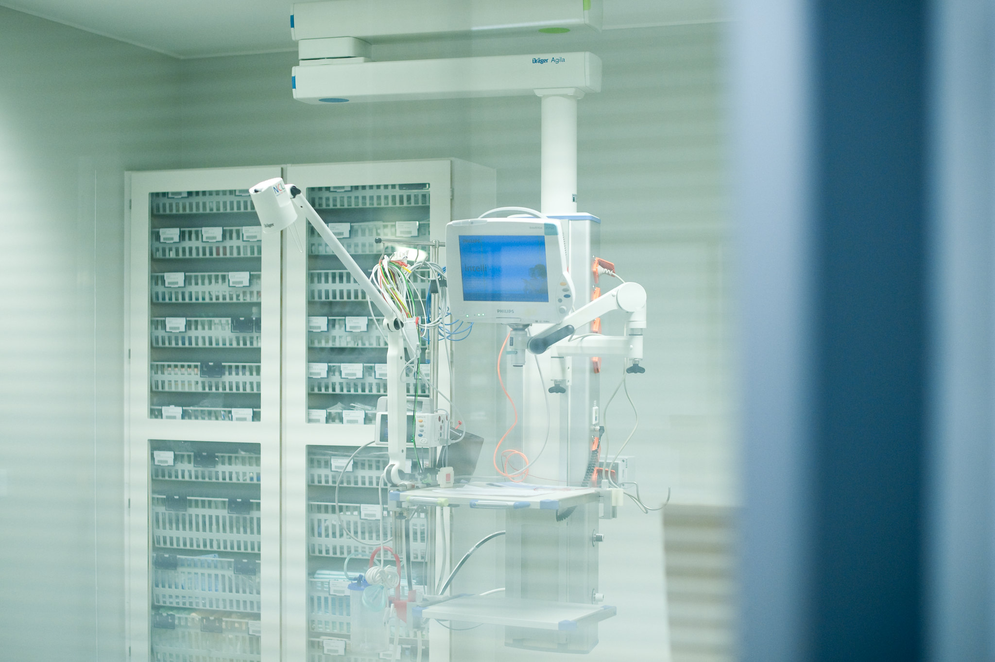 En maskin med skjerm