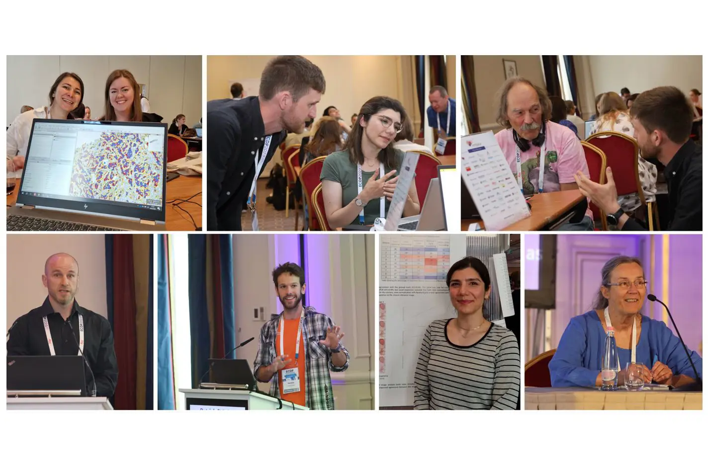 En gruppe mennesker i et rom