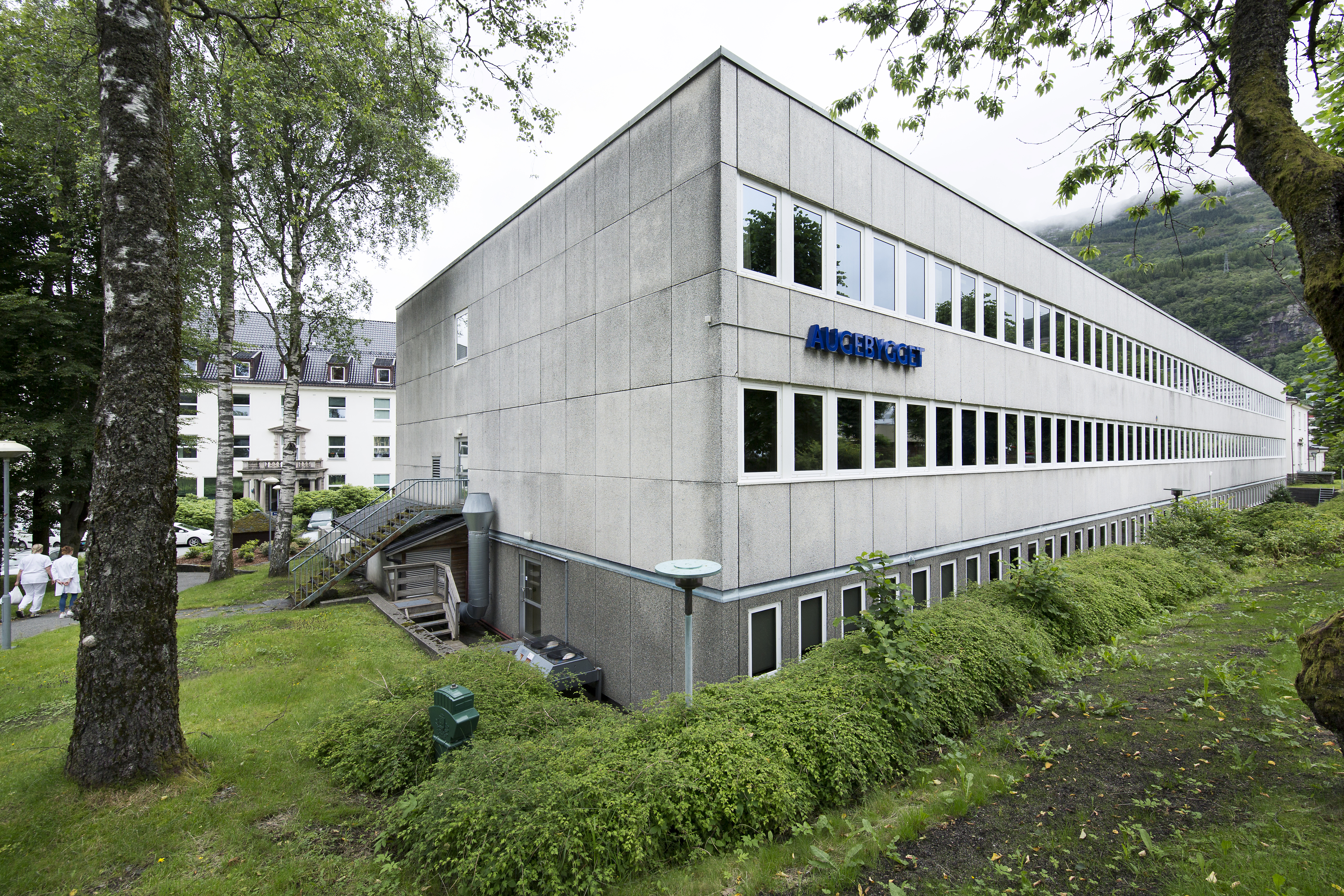 Foto av Augebygget sett frå Jonas Lies vei