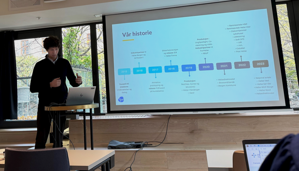 Daglig leder for næringspartner Youwell, Øyvind Grimsgaard.