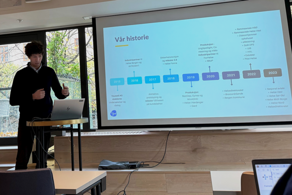 Daglig leder for næringspartner Youwell, Øyvind Grimsgaard.