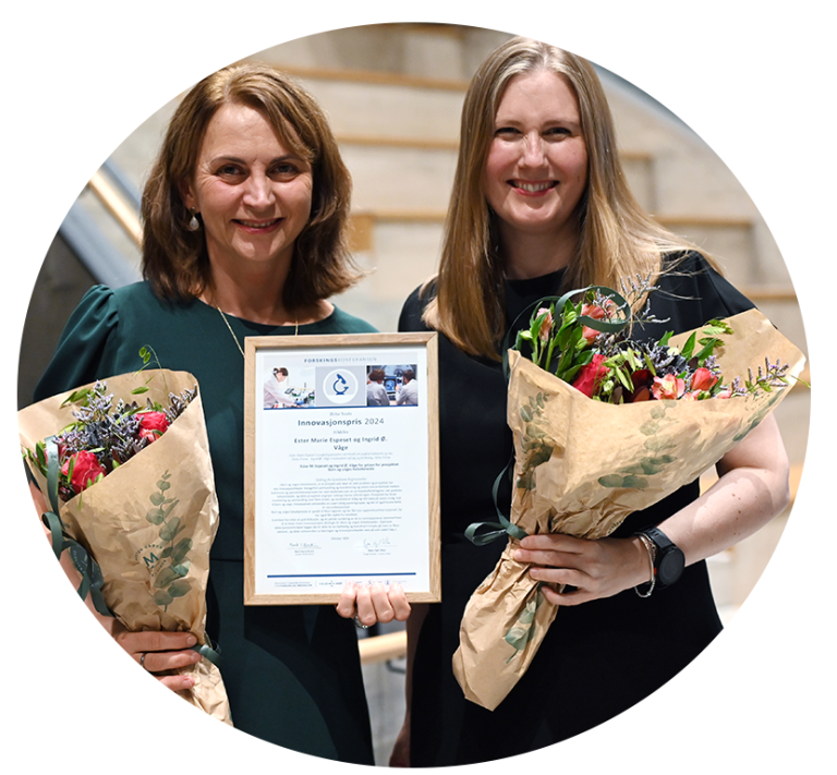 Ingrid Øritsland Våge og Ester Marie Stornes Espeset har utviklet «Barn og unges helseteneste».